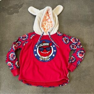 Red Hoodie with Bear Ears